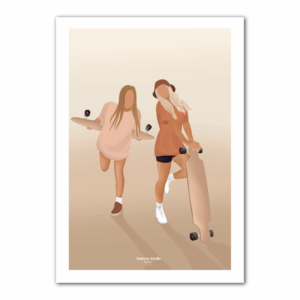 Affiche Skateuses