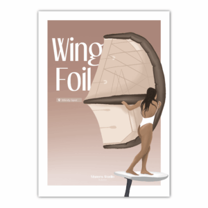 Affiche Wing Foil (femme)