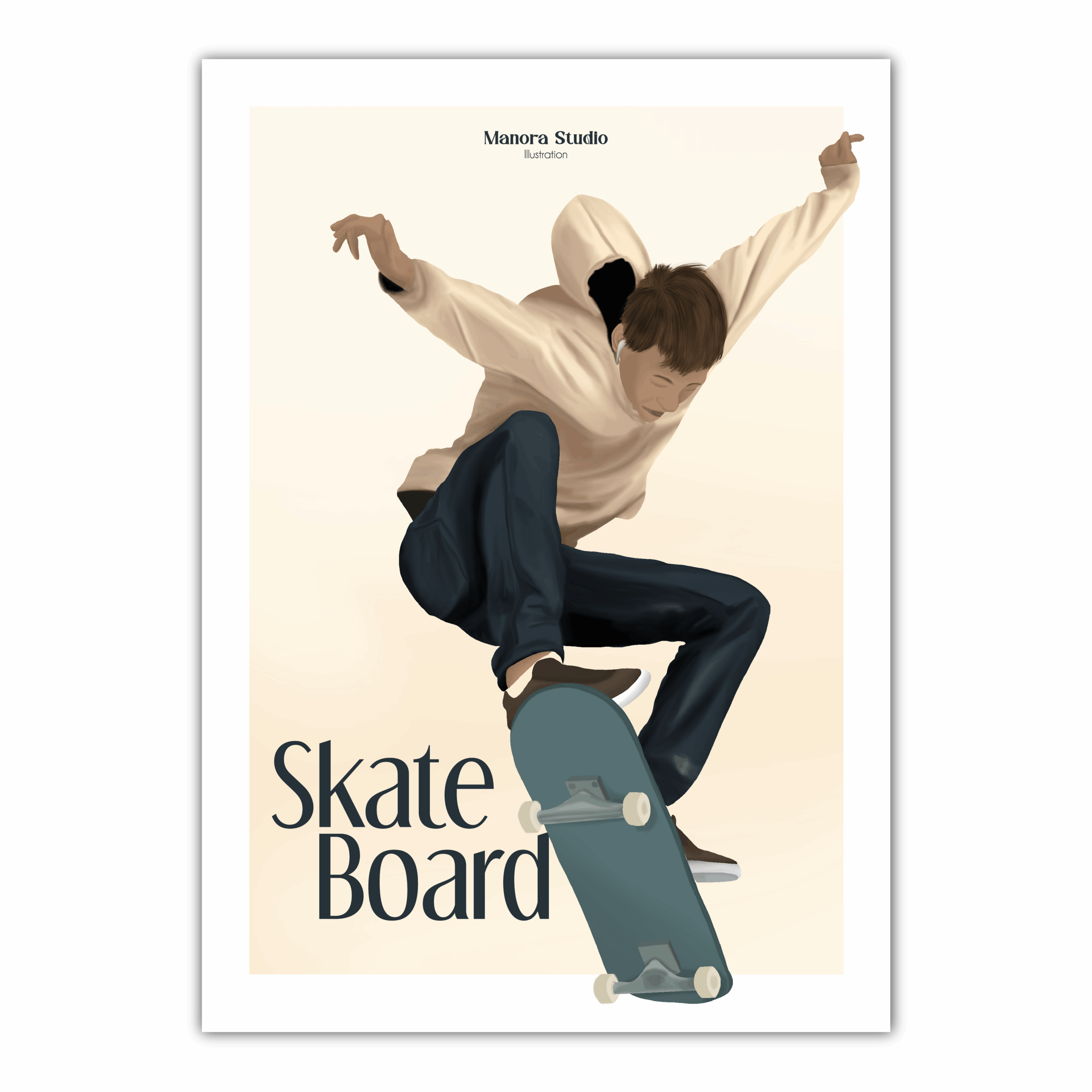 Affiche skateboard