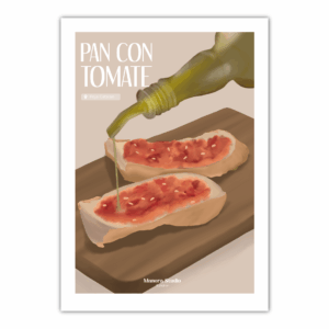Pan con tomate