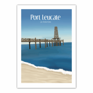 Le ponton de Leucate